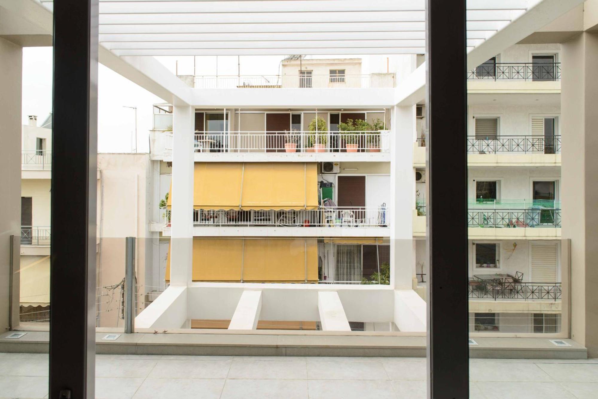 Bright Loft With Terrance - Next To Metro Kerameikos Apartment Athens Exterior photo